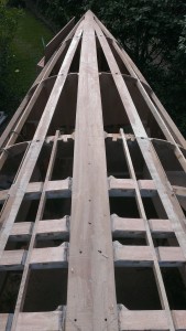 Off cuts from the side panels will be ideal for the narrower bottom panels